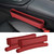 Car Gap Storage Box Multifunctional Car Seat Crevice Storage Box, Specification: 1 Pair (Red)