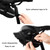 2pcs Mountain Bike Quick Release Saddle Bag Tool Bag(No Logo Black)