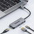 QGeeM UH03-1 USB3.0 Multifunctional Docking Station Type-C PD100W HUB(3 in 1)