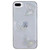 For iPhone 7 Plus / 8 Plus Clear Crystal Butterflies TPU Phone Case(Transparent)
