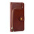 For Honor X50i 5G Zipper Bag Leather Phone Case(Brown)