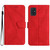 For Samsung Galaxy A71 5G Stitching Embossed Leather Phone Case(Red)