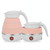 Portable Folding Silicone Electric Kettle for Household Travel US Plug 110V(Pink)