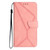 For Samsung Galaxy M54 5G Stitching Embossed Leather Phone Case(Pink)