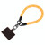 Universal Phone Short Lanyard(Orange + White)