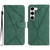 For Samsung Galaxy S23+ 5G Stitching Embossed Leather Phone Case(Green) For Samsung Galaxy S23+ 5G Stitching Embossed Leather Phone Case(Green)