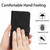 For Samsung Galaxy F14 5G Stitching Embossed Leather Phone Case(Black)