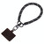 Universal Phone Short Lanyard(White Black Stripes)