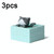 3pcs 3D Cute Bath Cat Fridge Sticker Hole Board Magnet Resin Decorative Ornament(Gray Cat)