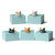 3pcs 3D Cute Bath Cat Fridge Sticker Hole Board Magnet Resin Decorative Ornament(White Headscarf Cat)