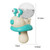 Children Snail Cartoon Water Toy Summer Beach Play Bath Toy(Purple)