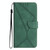 For iPhone 11 Pro Max Stitching Embossed Leather Phone Case(Green)