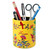 PU Leather Tool Storage Box Desktop Pen Holder(Birdsong)