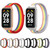 For Redmi Band 2 Mijobs Metal Shell Breathable Nylon Loop Watch Band(Pink Rose Gold)