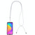 Universal Mixed Color Mobile Phone Lanyard(White Grey)