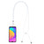 Universal Mixed Color Mobile Phone Lanyard(White Gold)