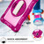 For Huawei MatePad SE 10.4 360 Degree Rotation PC Contrast Silicone Tablet Case(Rose Red + Pink) For Huawei MatePad SE 10.4 360 Degree Rotation PC Contrast Silicone Tablet Case(Rose Red + Pink)