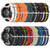 For Garmin Forerunner 245 Music 20mm Breathable Two-Color Silicone Watch Band(Black+White)