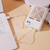 820 Mini Desktop USB Charging Fan Handheld Portable Dormitory Square Small Fan(Milk White)