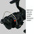 YUMOSHI JL200 Fishing Reel Without Line Plating Head Metal Movement Spinning Reel(Electroplated Blue)