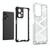For Xiaomi Poco F5 Pro Shockproof Honeycomb Phone Case(Blue)