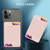 AhaStyle PT169 Mobile Phone Silicone Back Card Case Bus Card Bank Card Convenient Organizer(Purple)