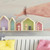 210143I 10pcs Wooden Mushroom Head DIY Painted Toys Children Early Education Household Decorative Ornaments
