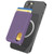 AhaStyle PT133-B Magnetic Vertical Silicone Card Holder(Purple)