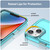 For iPhone 15 Candy Series TPU Phone Case(Transparent Blue)