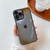 For iPhone 13 Pro Max Oil Painting Electroplating TPU Phone Case(Grey)