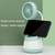 276A USB Charging Desktop Pen Holder Fan with Phone Holder Function Dormitory Portable Fan(Green)