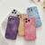 For iPhone 13 Meteorite Texture Electroplating TPU Phone Case(Purple)