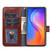 For Samsung Galaxy A04e 4G Zipper Bag Leather Phone Case(Brown)