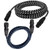 KN006 1m Male To Female Canon Line Audio Cable Microphone Power Amplifier XLR Cable(Black Blue)