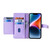 For Kyocera Digno SX3-KYG02 Sheep Texture Cross-body Zipper Wallet Leather Phone Case(Purple)