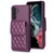 For Samsung Galaxy A34 5G Vertical Wallet Rhombic Leather Phone Case(Dark Purple) For Samsung Galaxy A34 5G Vertical Wallet Rhombic Leather Phone Case(Dark Purple)