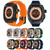For Apple Watch Ultra 49mm Armor Stainless Steel Case TPU Watch Band(Rose Gold Black) For Apple Watch Ultra 49mm Armor Stainless Steel Case TPU Watch Band(Rose Gold Black)