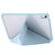 For iPad 10th Gen 10.9 2022 Clear Acrylic Deformation Leather Tablet Case(Ice Blue)
