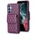 For Samsung Galaxy A54 5G Vertical Wallet Rhombic Leather Phone Case(Dark Purple) For Samsung Galaxy A54 5G Vertical Wallet Rhombic Leather Phone Case(Dark Purple)