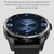 R6 1.32 inch Round Screen 2 in 1 Bluetooth Earphone Smart Watch, Support Bluetooth Call / Health Monitoring(Black Steel Strap)