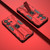For OPPO Reno9 / Reno9 Pro 5G Supersonic Holder PC Soft TPU Phone Case(Red)