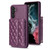 For Samsung Galaxy A34 5G Horizontal Wallet Rhombic Leather Phone Case(Dark Purple) For Samsung Galaxy A34 5G Horizontal Wallet Rhombic Leather Phone Case(Dark Purple)