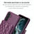 For Samsung Galaxy A34 5G Horizontal Wallet Rhombic Leather Phone Case(Dark Purple) For Samsung Galaxy A34 5G Horizontal Wallet Rhombic Leather Phone Case(Dark Purple)