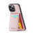 For iPhone 13 Pro Max Fierre Shann Crazy Horse Card Holder Back Cover PU Phone Case(Pink) For iPhone 13 Pro Max Fierre Shann Crazy Horse Card Holder Back Cover PU Phone Case(Pink)