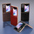 For OPPO Find N2 Flip Crocodile Texture Genuine Leather Nano Electroplating Phone Case(Coffee)