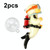 2pcs Diver Aquarium Pendant Fish Tank Aquascape Ornament Decoration(Fluorescent)