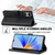For OPPO A78 5G Global LC.IMEEKE Calf Texture Horizontal Flip Leather Case(Black)