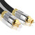 CO-TOS101 30m Optical Fiber Audio Cable Speaker Power Amplifier Digital Audiophile Square To Square Signal Cable(Bright Gold Plated)