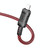 hoco X94 Leader 2.4A USB to 8 Pin Charging Data Dable, Length:1m(Red)