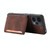 For Xiaomi Redmi Note 12 5G Global & India / Poco X5 Skin Feel Dream RFID Anti-theft PU Card Bag Phone Case(Coffee)